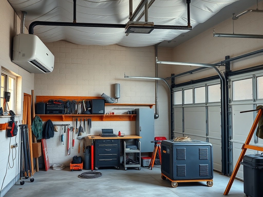 Garage HVAC Options: Mini-Split, Unit Heater, or Portable System?